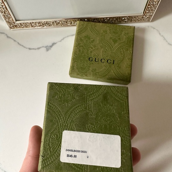 Gucci Silver Heart Earrings - Picture 11 of 12